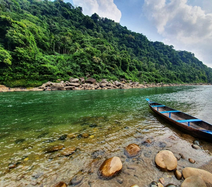 Dawki river Meghalaya